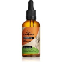 Organic Carrot Oil Aceite Nutritivo De Zanahoria Para Cara, Cuerpo Y Cabello 50 Ml