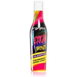 Mexican Bronze Accelerator Loción Bronceadora Para Solárium Con Ingredientes Bio Y Aceleradores Del Bronceado 200 Ml