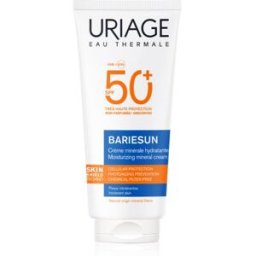 Bariésun Mineral Cream Spf 50+ Crema Protectora Mineral Para Rostro Y Cuerpo Spf 50+ Resistente Al Agua 100 Ml