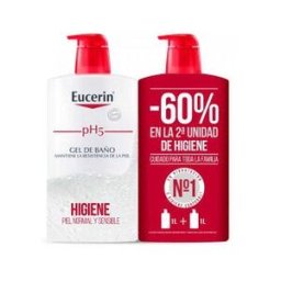 Eucerin Gel de Baño pH5 2x1L