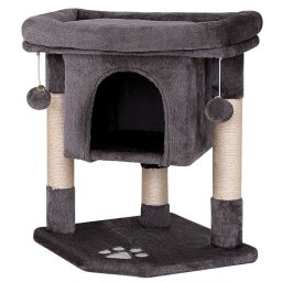 Rascador Lionto para gatos, 60 cm - gris oscuro