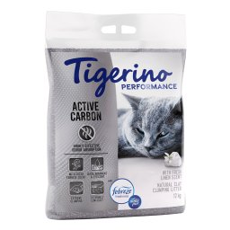 Tigerino Performance Active Carbon arena aglomerante Ambi Pur Freshness ropa limpia - 2 x 12 kg