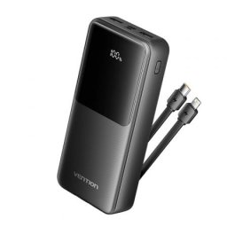 Vention FHPB0 Powerbank 20000mAh 22.5W Negra USB-A/C/Lightning/Micro-USB