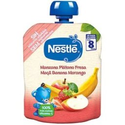 Nestlé Naturnes Manzana Plátano Avena 90g 6M