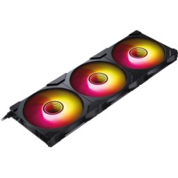 PHANTEKS PHT F140M25DBK3P - Ventilador D-RGB M25 Gen2 de PHANTEK, 140mm, negro, 3P