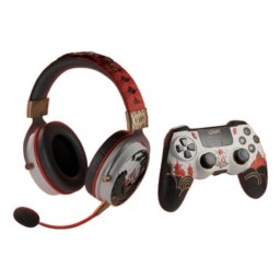 Pack Gaming Lexip Assassin Box Mando 14 botones + Auriculares Wireless + Juego PC