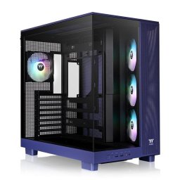 Caja PC Thermaltake View 380 XL TG ARGB Azul Cristal Templado Modular 4 Ventiladores