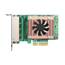Tarjeta de Red QNAP QXG-2G4T-I225 PCI Express 2.5 GbE 4 Puertos Low Profile