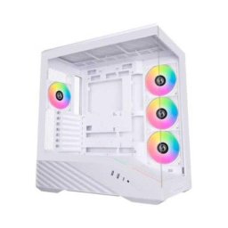 Caja ATX Lian Li V100 Blanco Vidrio Templado 4 Ventiladores ARGB