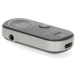 Adaptador de audio Bluetooth Nedis BTTC2500BK con USB-C, jack 3,5 mm y display LCD