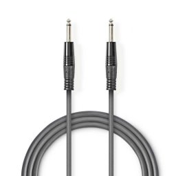 Cable de audio Nedis COTH23000GY30 6,35 mm macho a macho 3 m gris