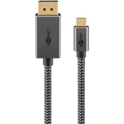 Adaptador de cable Goobay 75708 USB-C a DisplayPort 2 m 4K