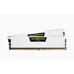 Memoria RAM Corsair Vengeance LPX CMK32GX4M2E3200C16W 32GB 2x16GB DDR4 3200MHz CL16 Disipador Blanco Intel XMP