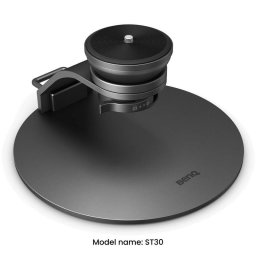 Soporte para proyector BenQ ST30 aluminio negro ángulo e inclinación 360°