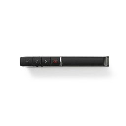Presentador láser inalámbrico Nedis WLPSRL100BK con puntero RF y USB