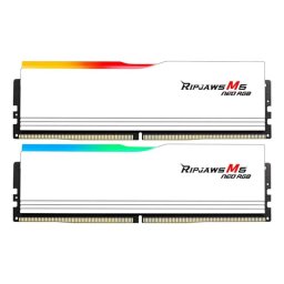 Memoria RAM G.Skill Ripjaws M5 Neo RGB 64GB 2x32GB DDR5 6000MHz CL30 AMD EXPO Blanco