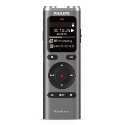 Grabadora digital Philips DVT2075 8 GB micrófono estéreo y ranura MicroSD