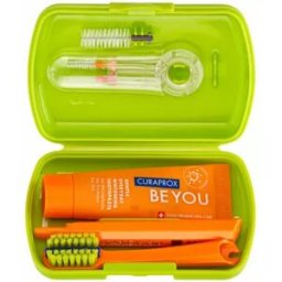 Curaprox Kit de viaje Ortho Verde