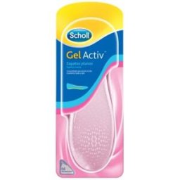 Scholl Plantillas Gelactiv para flats x2