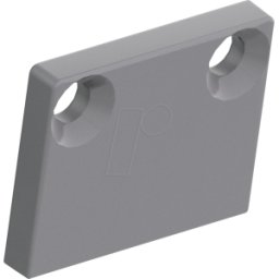 BARTHELME BA 62378007 - Tapas finales planas Bardolino Midi gris 2 ac
