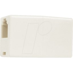FREI WB 2X8-8 - Adaptador modular con dos tomas modulares 8-8, blanco