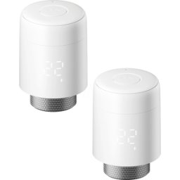 SWITCHBOT SWB W7830000-2 - Termostato de radiador inteligente, 2 piezas, compatible con Mat