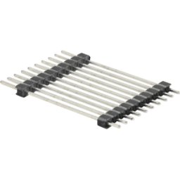FREI STAPELLEISTE 10 - Tira de apilamiento, 10 polos, sola fila, altura 38mm
