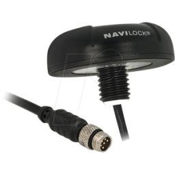NAVILOCK 60332 - Antena multi GNSS, enchufe M8