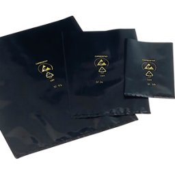 STAT-X STX 03010310609 - Bolsa plana de PE conductiva de 150 x 225 mm, 100 unidades