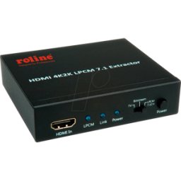 ROLINE 14013442 - HDMI 4K Extractor de audio