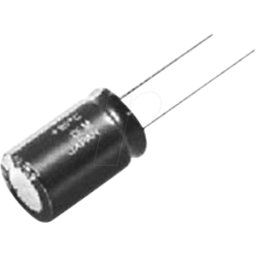 PANASONIC FR-A 47U 25 - Elko radial, 47 microF, 25 V, 105°, baja ESR, 5 x 11 mm, RM 5