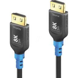 PURELINK FI-H150-050 - AOC cable HDMI híbrido, Flexinstall, 8K 60Hz, 5 m