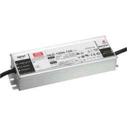 MEAN WELL MW HLG-120H-12AB - Transformador LED, 120 W, 12 V CC, 10000 mA, atenuable, 3 en 1