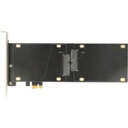 DELOCK 90348 - Tarjeta PCIe x1 con 2 unidades de disco duro SATA / SSD