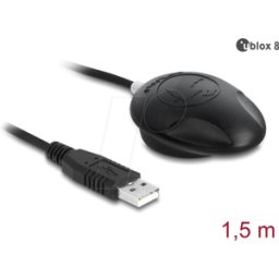 NAVILOCK 62781 - Receptor GNSS USB, NL-802U EVA-M8Q, u-blox 8, 1,5 m