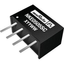 MURATA POWER SOLUTIONS NKE0303SC - CONVERTIDOR CC/CC NKE, 1 W, 3,3 V, 303 MA, SIL, sencillo