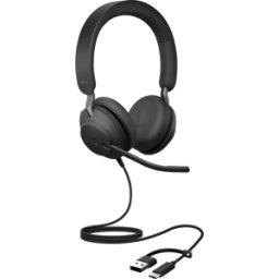 JA 24189-999-799 - Auriculares, JABRA Evolve2 40 SE, USB C/A, MS, estéreo