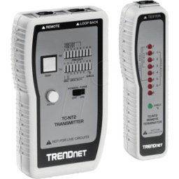 TRENDNET TRN TC-NT2 - Comprobador de cables, Ethernet / USB / Coax