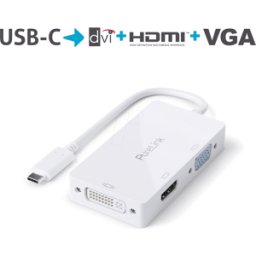 PURELINK PURE IS240 - Adaptador USB-C a Multipuerto - iSeries 0,10m