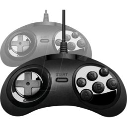 KUBII KUB MEGA - Controlador SEGA Mega Drive USB