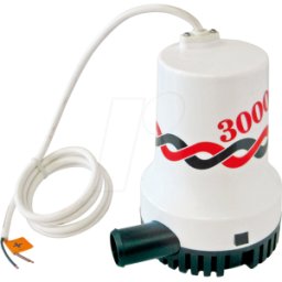 SINTRON SIN 204454 - Bomba sumergible marina, 12 V/DC, 3000 GPH