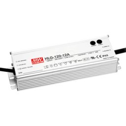 MEAN WELL MW HLG-120H-12A - Transformador LED, 120 W, 12 V CC, 10000 mA