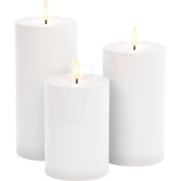 GOOBAY GB 64786 - Velas LED, al aire libre, conjunto de 3