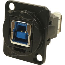 CLIFF CP30206NMB - Adaptador USB FT, 1 conector hembra USB 3.0 B > 1 conector hembr