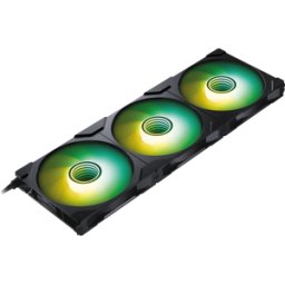 PHANTEKS PHT F140M25RBK3P - Ventilador D-RGB M25 Gen2 de PHANTEK, reversa, 140mm, negro, 3P