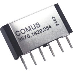 COMUS CO 3570.1429.052 - Relé de caña 5 V DC, 15 W - 2 NO