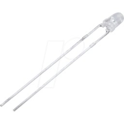 KINGBRIGHT KBT L-7113ZGC - LED, 5 mm, con cable, verde, 6500 mcd, 20°
