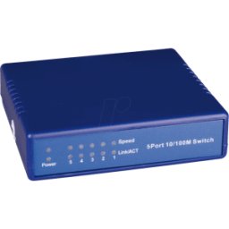 FREI SWITCH 5PORT - Conmutador, 5 puertos, Fast Ethernet