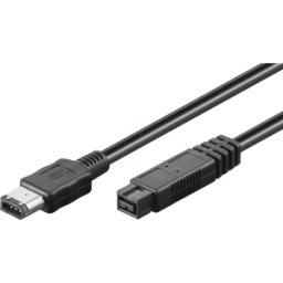 S-CONN AK FW 9P-6P 4,5M - Cable FireWire, enchufe de 9 polos>6 polos Conector, 5,0m
