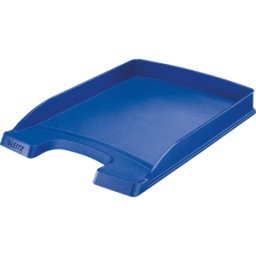 LEITZ 52370035 - Cesta para cartas a4 Plus, plana, azul